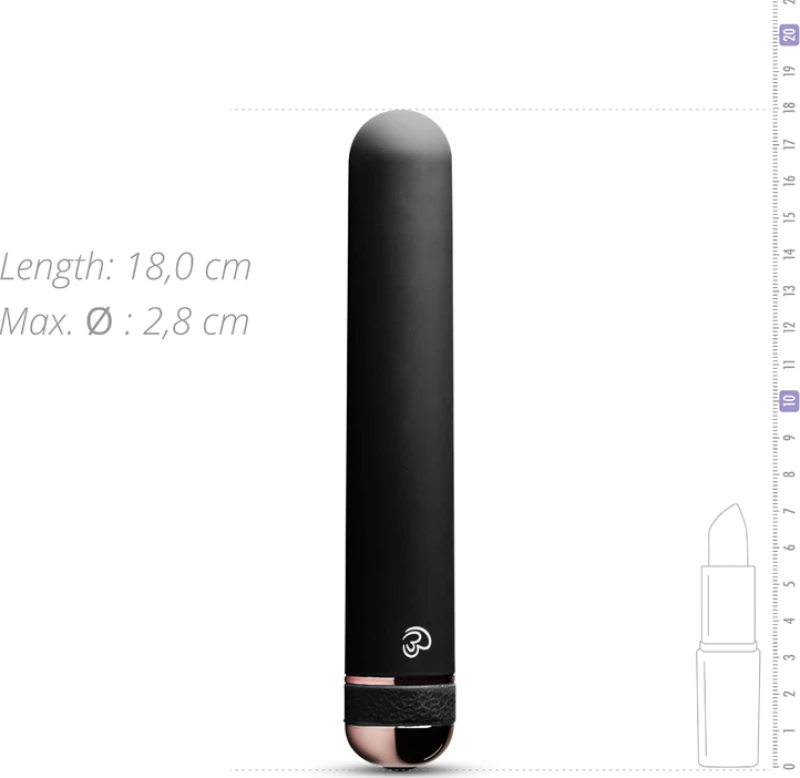 Easytoys Vibe Collection Supreme 18cm Black