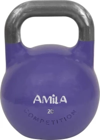 Kettlebell Aγωνιστικό 20kg Μωβ Amila 84584
