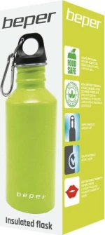Beper Insulated Flask Green 0.5lt