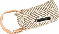 POOP BAG HOLDER TWIL RIRI BROWN