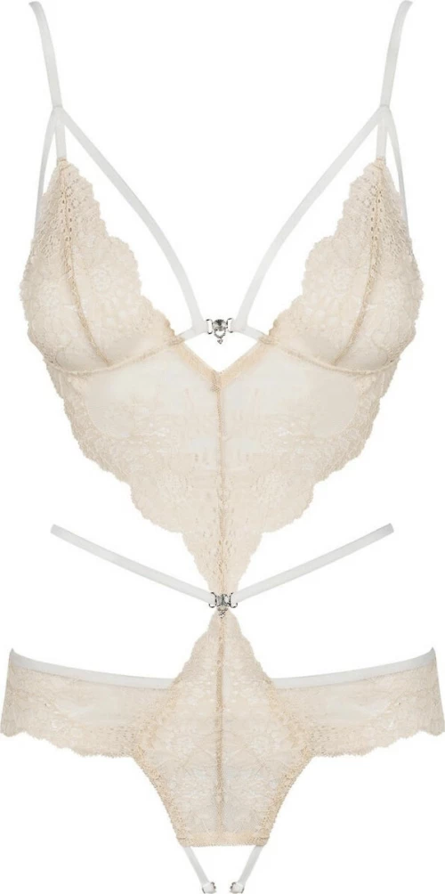 Obsessive Bisquitta Sexy Teddy Beige & Brown
