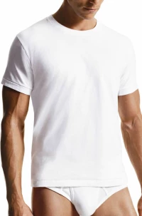 Ανδρικό Φανελάκι Κοντό Μανίκι 2τεμ - Calvin Klein - Λευκό - U5608A-100
