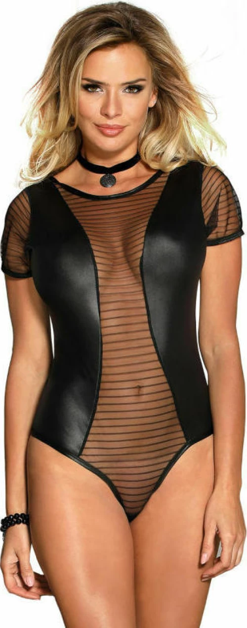 SUBBLIME FETISH SHORT SLEEVE TEDDY