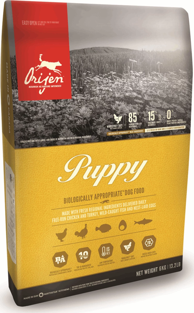 Orijen Puppy Chicken, Fish, Turkey 2 kg