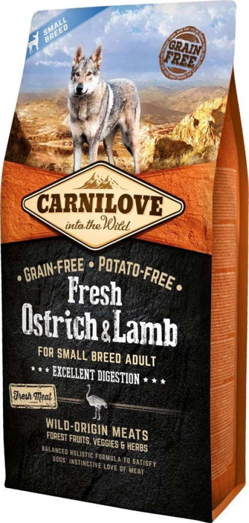 Carnilove Fresh Ostrich & Lamb 1.5kg
