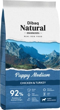 Dibaq Natural Moments Puppy Medium 15kg
