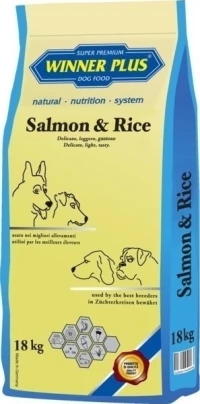 Winner Plus Salmon & Rice 18kg