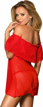 SUBBLIME SHORT DRESS + THONG RED
