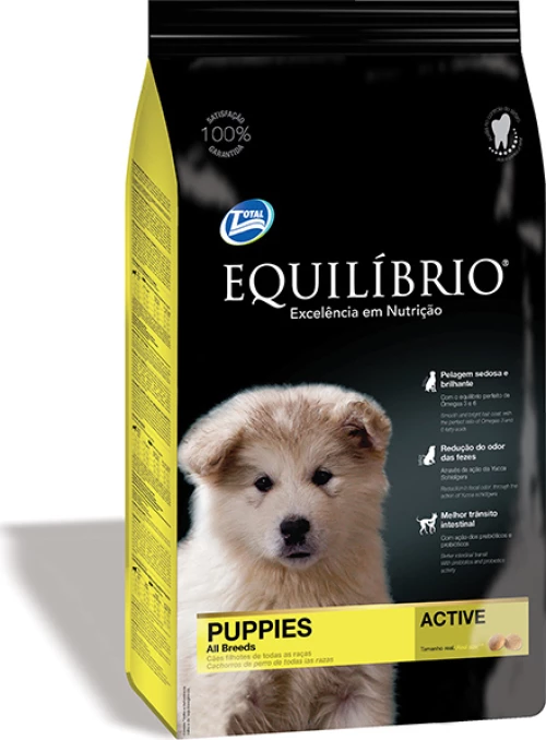 Equilibrio Puppy Medium Chicken 12kg + 2kg