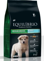Equilibrio Puppy Medium Chicken 12kg + 2kg