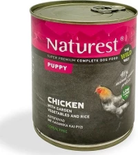 Naturest Puppy Κοτόπουλο / Λαχανικά / Ρύζι 800gr