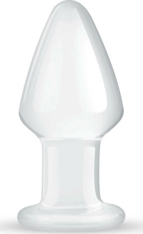 Gildo Glass Butt Plug No. 25- Γυάλινη Πρωκτική Σφήνα 9.5cm 1τμχ