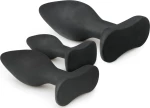 Easytoys Silicone Buttplug Set Black