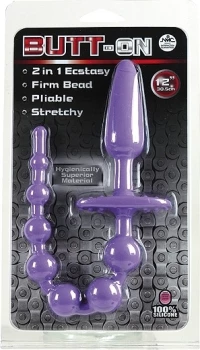 Nanma Butt-On Purple 30.5cm