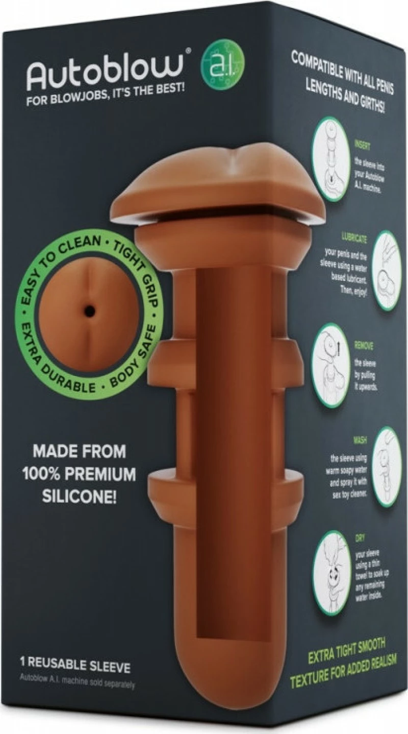 Autoblow A.I. Anus Sleeve Brown
