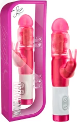 Blush Luxe Wave Rabbit Pink