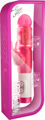 Blush Luxe Wave Rabbit Pink