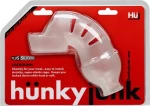 Hunkyjunk Lockdown Chastity Device Ice