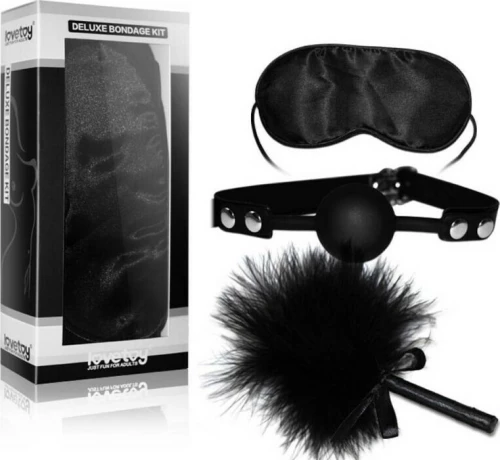 Lovetoy Deluxe Bondage Kit Σετ 3τεμ