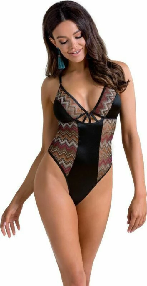 Casmir Lingerie Lagerta Teddy Black