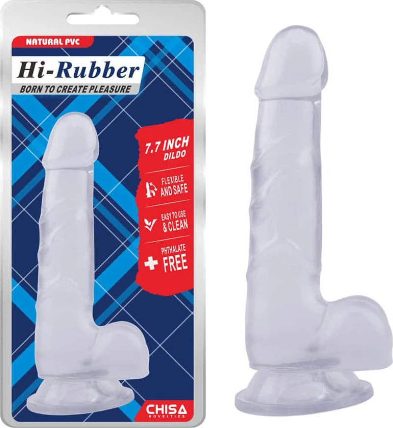 Chisa Novelties Hi Rubber 19.5cm Clear