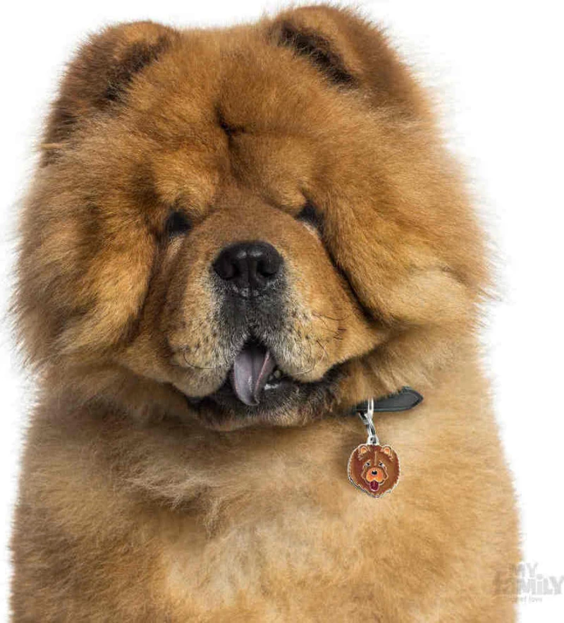 My Family Friends Chow Chow Ταυτότητα Μενταγιόν