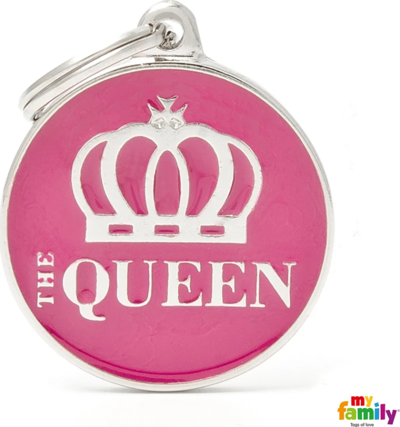 My Family Charms The Queen Ροζ 3.93x3.17cm
