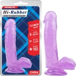 Chisa Novelties Hi Rubber 18cm Purple