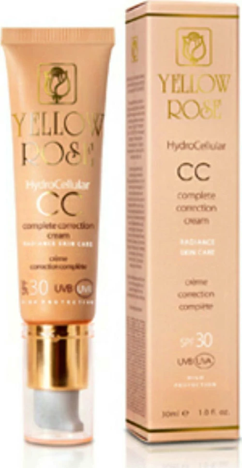 Yellow Rose Hydrocellular SPF30 CC Cream Dark 30ml