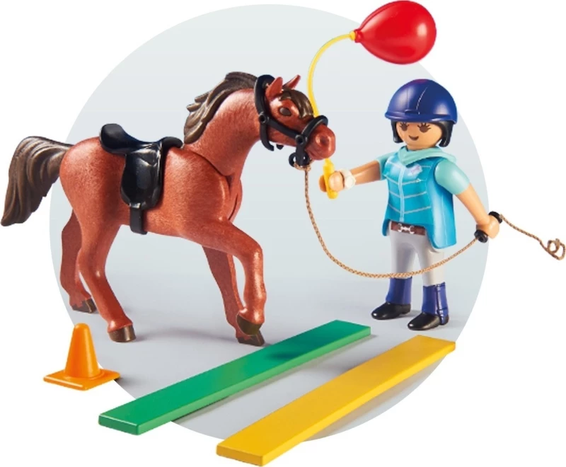 Playmobil Εκπαιδεύτρια Αλόγων 9259