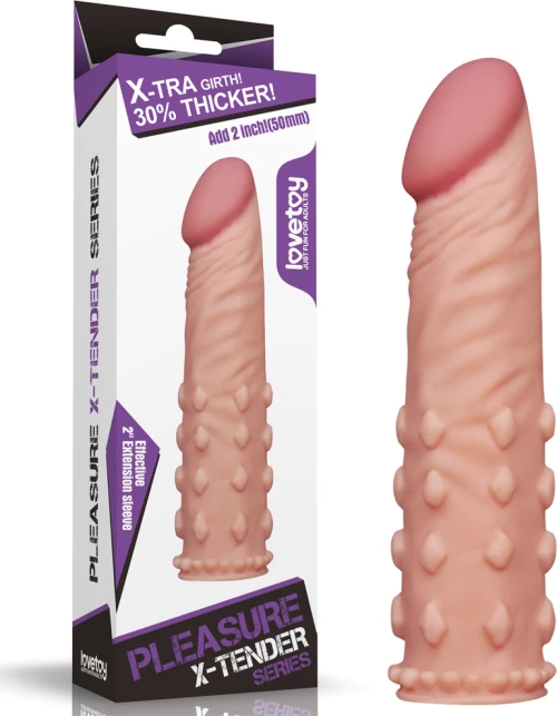 Pleasure X-Tender Penis Sleeve