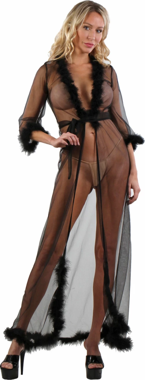 20351 Lingerie - Black - OS
