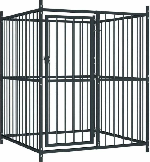 vidaXL Κλουβί Σκύλου Εξωτερικού Χώρου 120x120x150εκ.