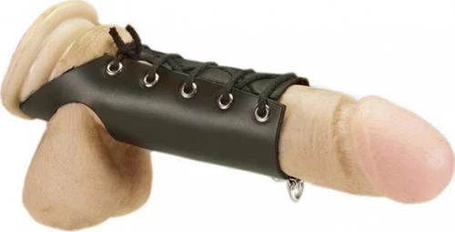Rimba Bondage Play Penis Tube Black