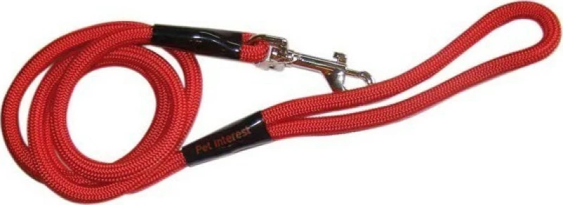 Pet Interest Λουρί/Οδηγός Σκύλου Ιμάντας Red Nylon Rope 1.5 / 1.2m