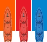 Seaflo SF-4001/4 Orange Καγιάκ Δύο Ατόμων