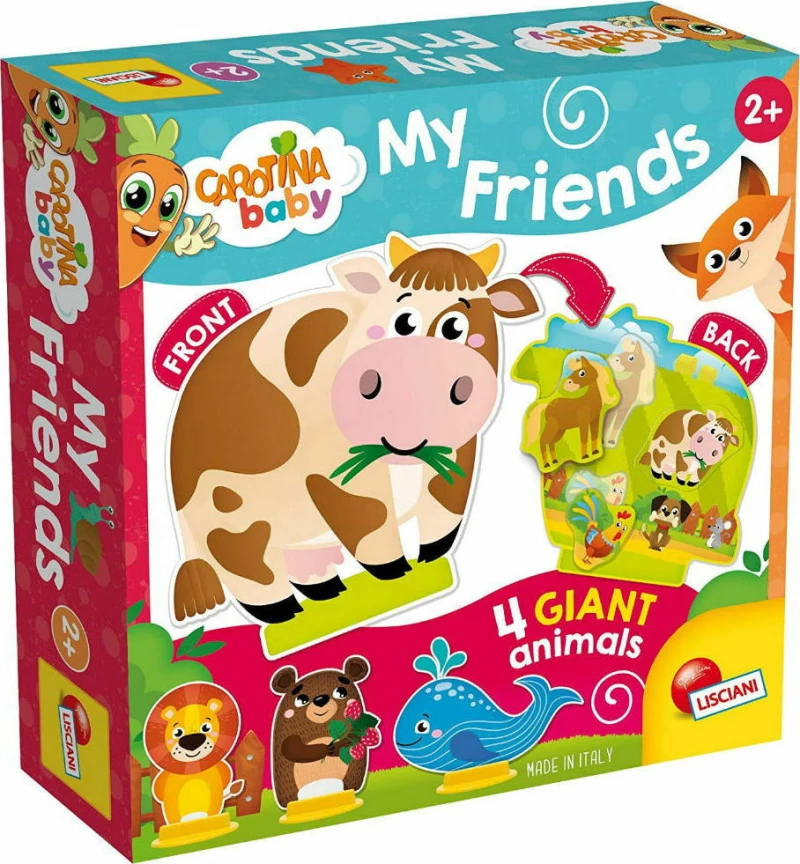 Lisciani Giochi Carotina Baby: My Animal Friends