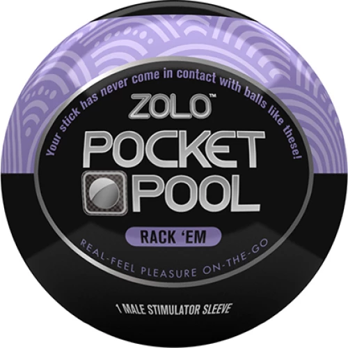 Αυνανιστήρι Zolo Pocket Pool μώβ