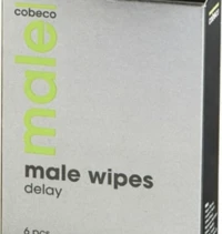 Cobeco Pharma Male Wipes Delay 6τμχ
