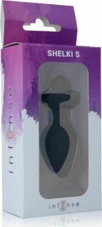 Intense Shelki S Plug Anal Black 7cm