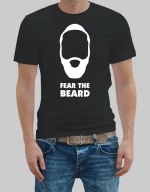 Fear The Beard T-shirt - BLACK