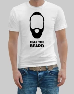 Fear The Beard T-shirt - BLACK