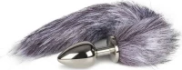 Easytoys Plug Foxtail 4 Silver / Grey