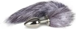 Easytoys Plug Foxtail 4 Silver / Grey
