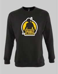 PUBG game sweatshirt - BLACK