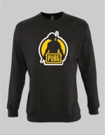 PUBG game sweatshirt - BLACK