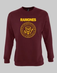 Ramones sweatshirt - BURGUNDY