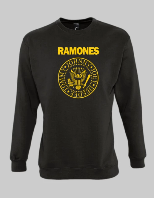 Ramones sweatshirt - BLACK