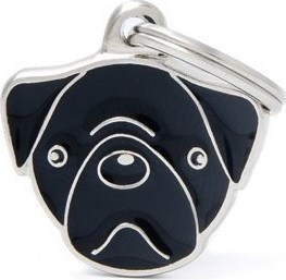 ΤΑΥΤΟΤΗΤΑ FRIENDS PUG BLACK ..