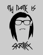 Skrillex t-shirt - WHITE